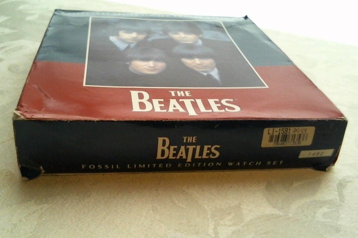 VINTAGE the Beatles Fossil Limited Edition Watch Set/1997/li