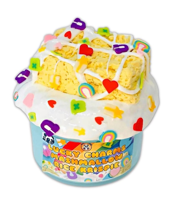 Lucky Charms Marshmallow Rice Krispie Scented Slime DIY Clay Kit