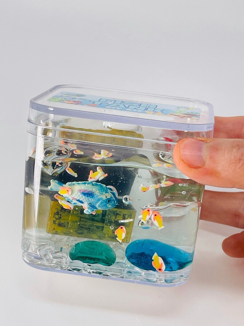 FISH TANK Light up DIY Slime Kit Aquarium Slime Glow in Etsy