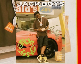 Travis Scott Jackboys Album Cover Poster II