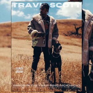 Travis Scott Birds In The Trap Sing Mcknight Album Cover Poster