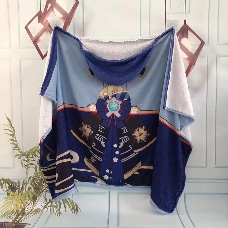 Genshin Impact Cloak Blanket Klee Kazuha Ayaka Ayato Itto Etsy
