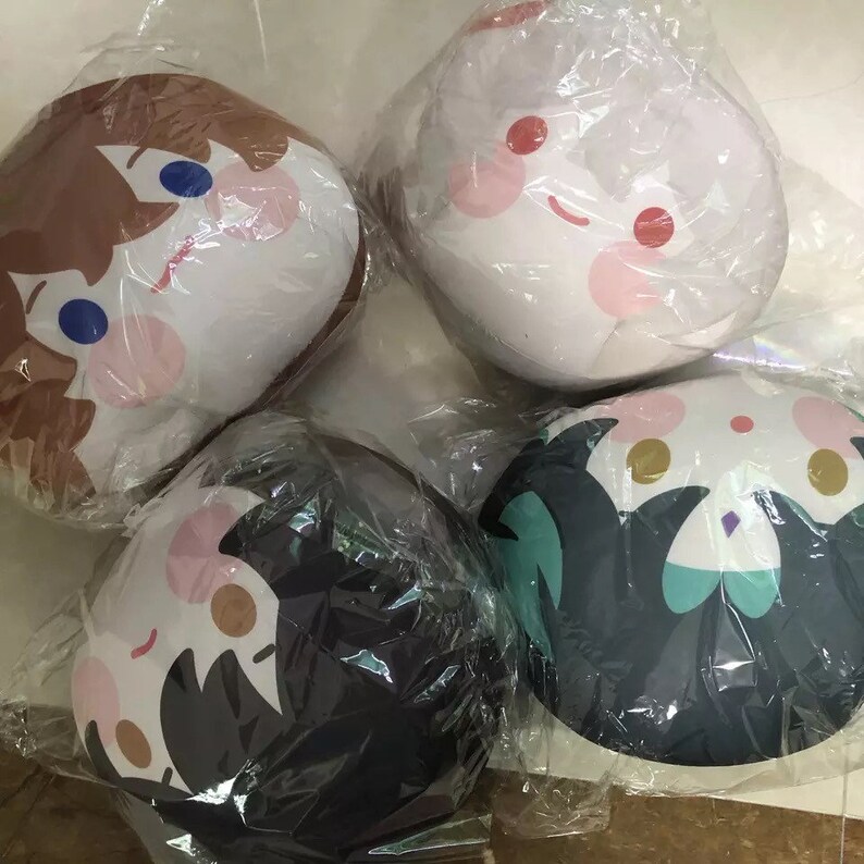 Genshin Impact Dango Pillow Plush Xiao Kazuha Childe Zhongli - Etsy