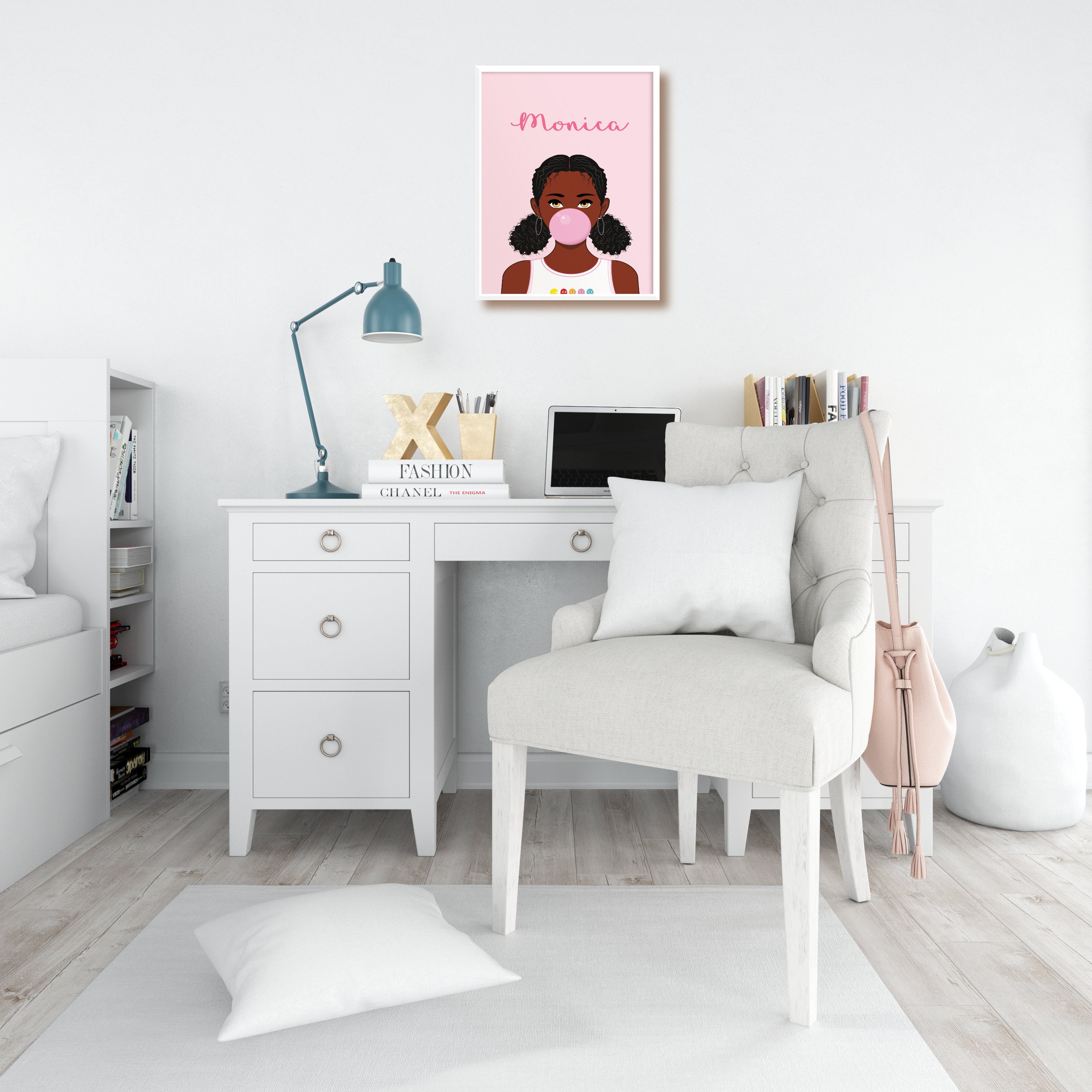 Personalized Preppy Room Poster Decor, Dorm Decor or First Place Decor. Graduation Gift ...