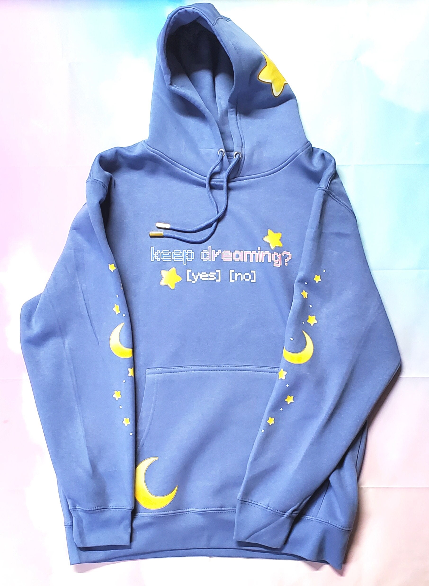  Weirdcore Aesthetic Dreamcore Oddcore Eye And Crescent Moons  Pullover Hoodie : Clothing, Shoes & Jewelry