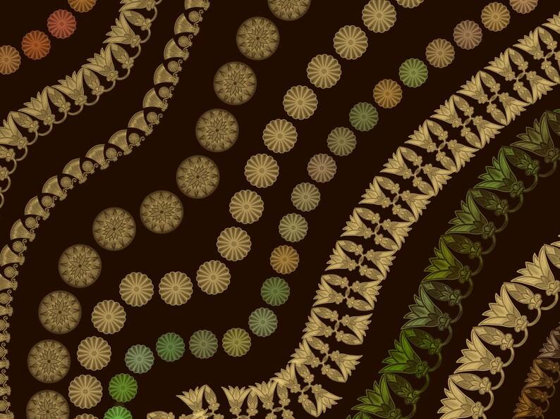 Egyptian Procreate Brushes Procreate Brush Set Ancient Egyptian Pattern