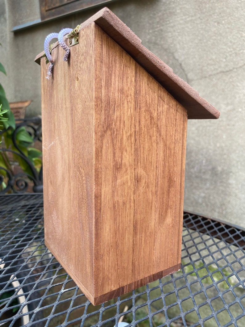 Cherry Stain Classic Ring Birdhouse / Ring Camera Concealer Etsy