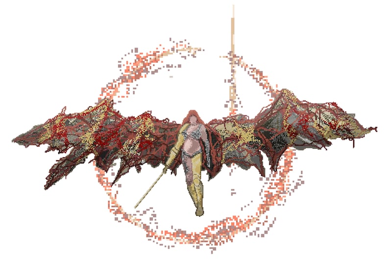 Malenia Elden Ring Pixel Art Speed Paint Aseprite You - vrogue.co