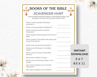 Bible Game | Homeschool Printable | Youth Group Game | Old Testament | Sunday School | Kids Bible Activity | Instant Download