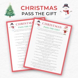 Pass the Gift Christmas Game | Christmas Dice Exchange | Fun Group Activity | Holiday Party Game