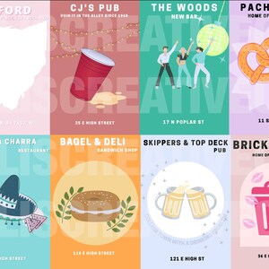 OXFORD Ohio Miami University College Town Preppy Prints