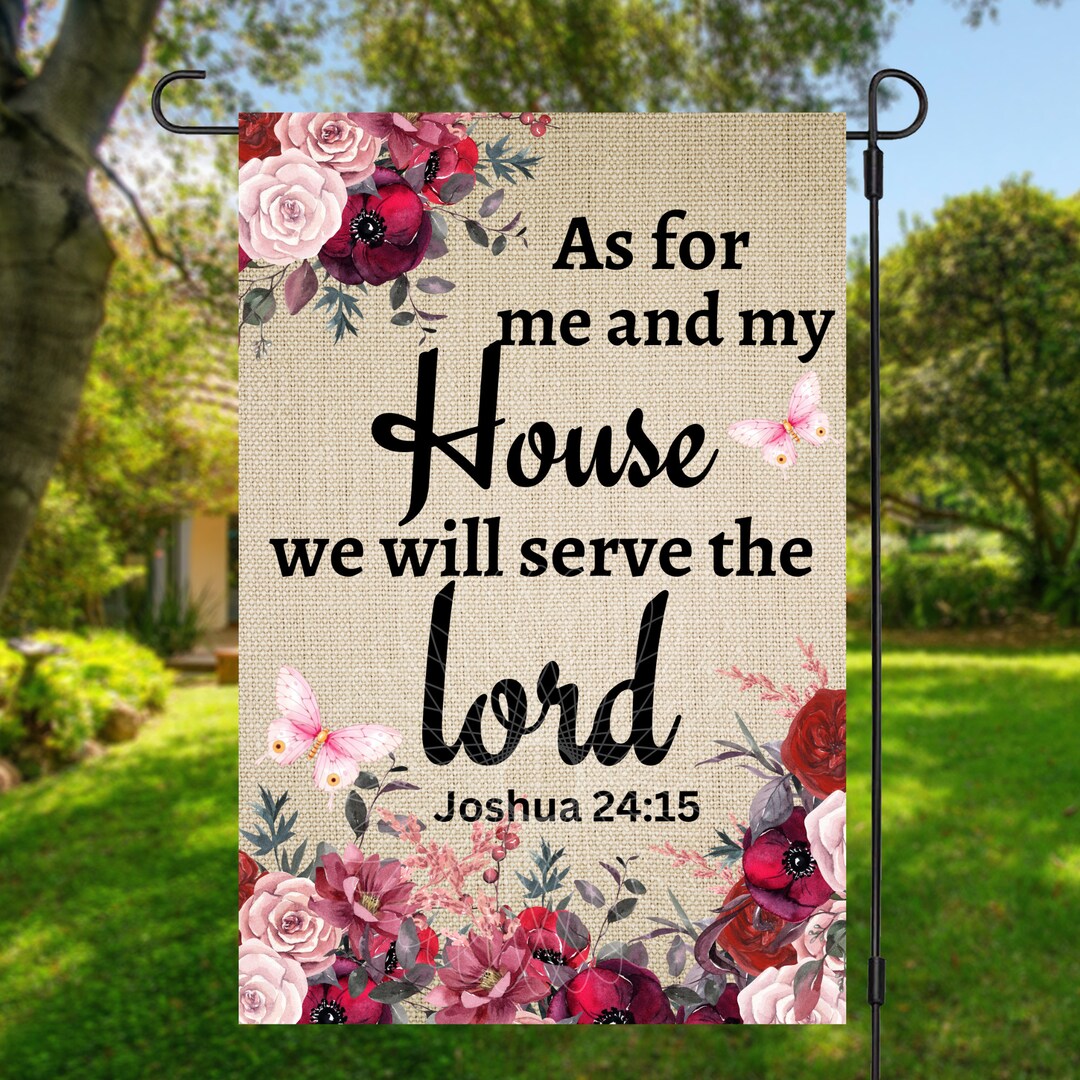 12x18 Garden Flag Sublimation Design, Christian Flag, Flag