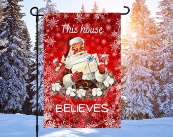 12x18 Garten Flagge Sublimation Design, Weihnachten, Digital Design, PNG