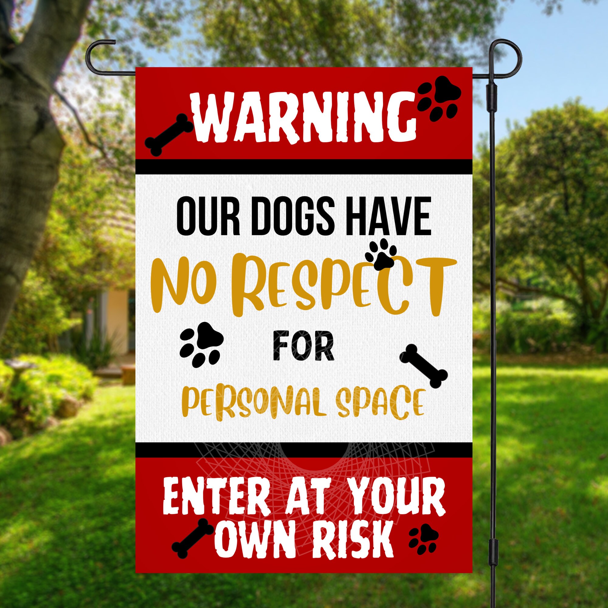12x18 Garden Flag Sublimation Design, Wine and Dog Treats, Dog Garden Flag, Digital Design, PNG