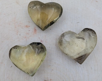 Corazones de citrino