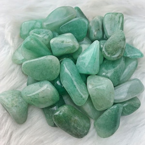 Aventurine Tumbled Stones | Green Crystals