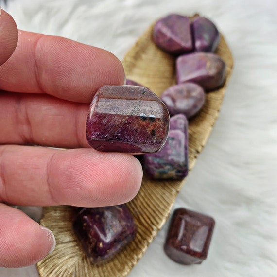 Ruby Tumbled Stone (807) - Etsy