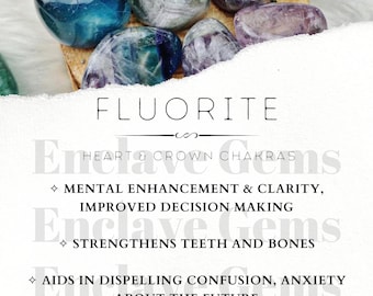 Printable Crystal Information Card Crystal Meaning Cards Download PDF PNG Gemstone Properties Card Gemstone Information Download