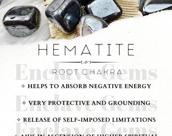 Printable Crystal Information Card Crystal Meaning Cards Download PDF PNG Gemstone Properties Card Gemstone Information Download