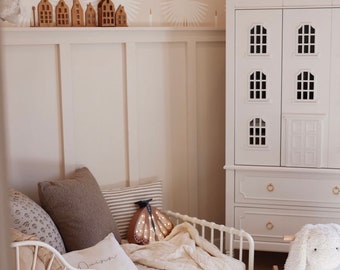 Città della lampada notturna per bambini, lampada da notte, lampada da parete, arredamento in legno, decorazione da parete, lampada per bambini, luci per bambini, arredamento notturno, lampada per bambini, luce per bambini