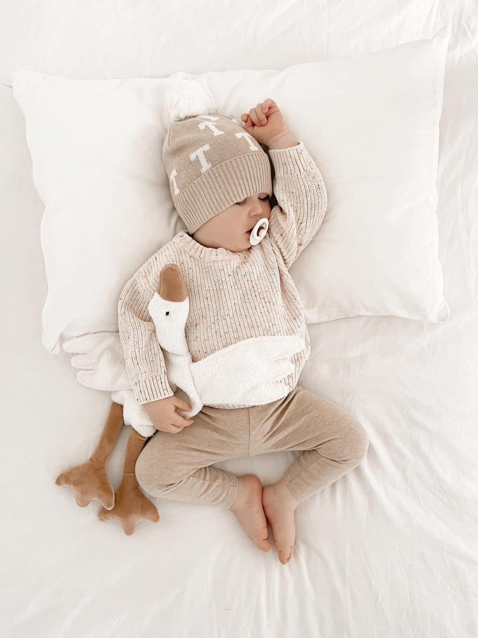 Baby Comforter Mr. Duck Duck Plushplush Toygoose - Etsy