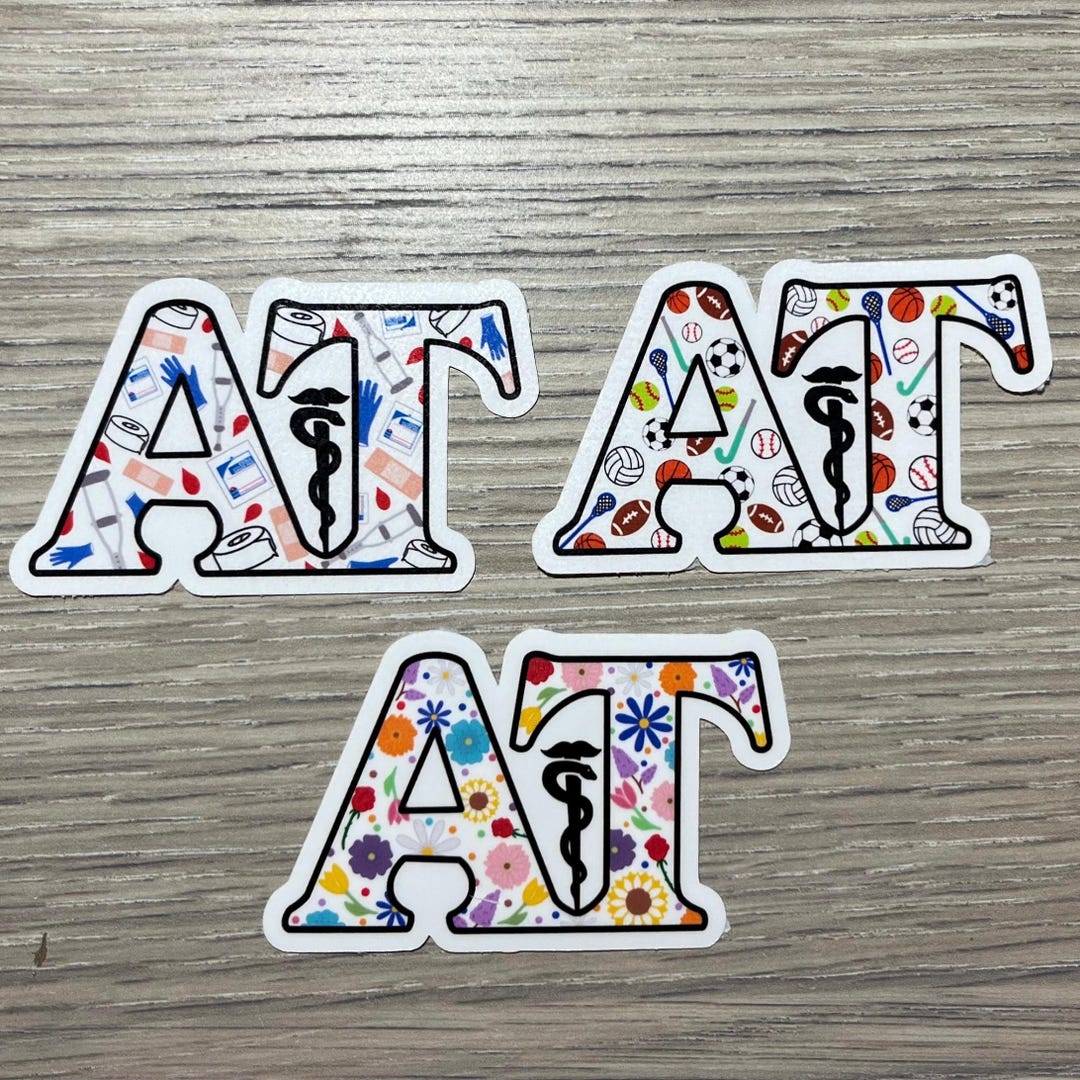 Athletic Trainer Sticker - Etsy