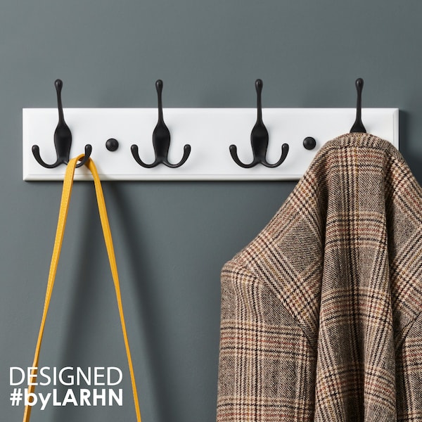 White Coat Rack Etsy UK