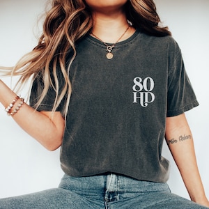 ADHD T-shirt, 80HD Shirt for Mental Health, Neurodivergent and Neurospicy, Comfort Colors Shirt