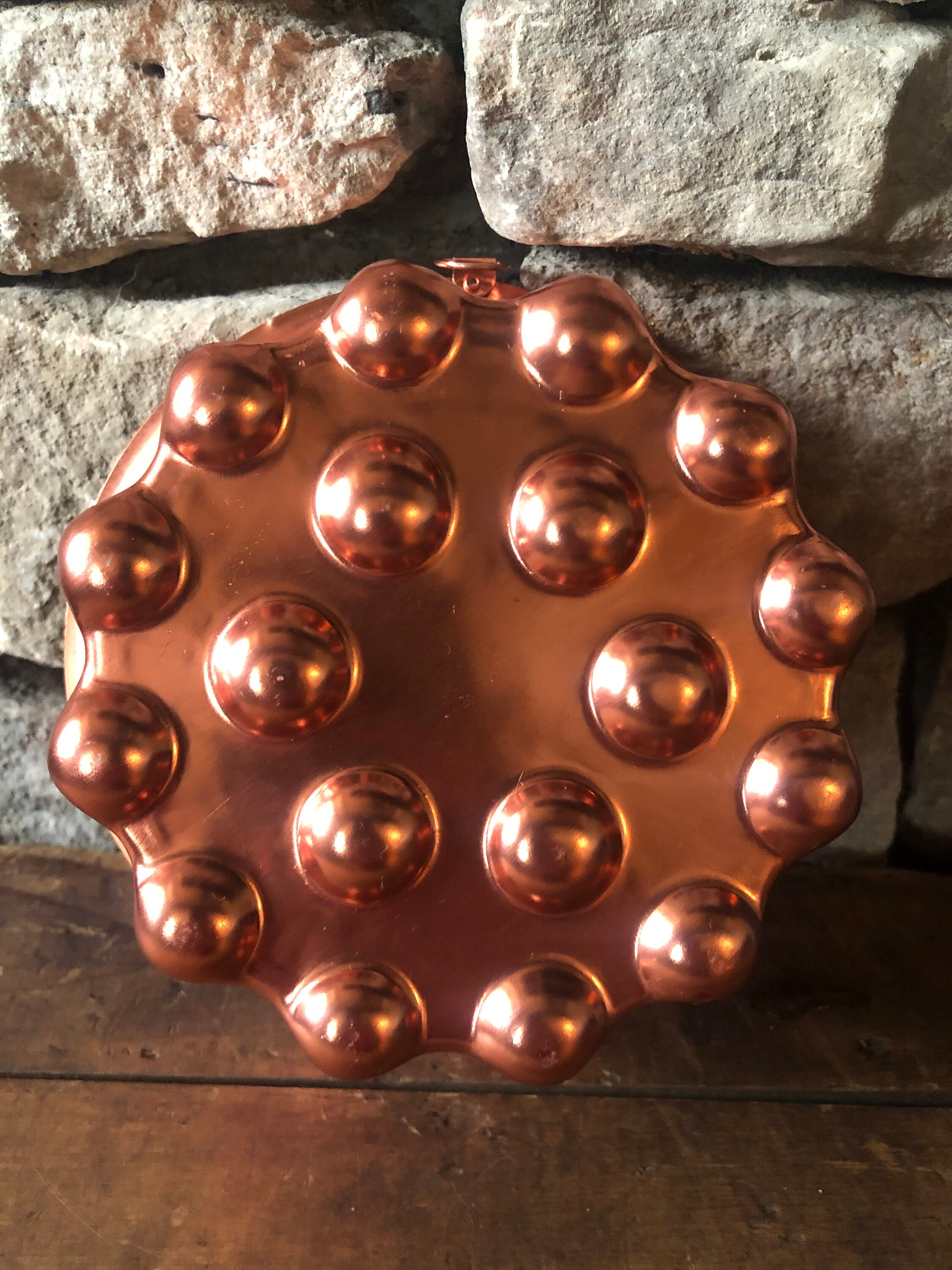 Vintage Copper Jello Molds Bundt/ Heart/ Nut/ Egg/ Polka Dot Etsy