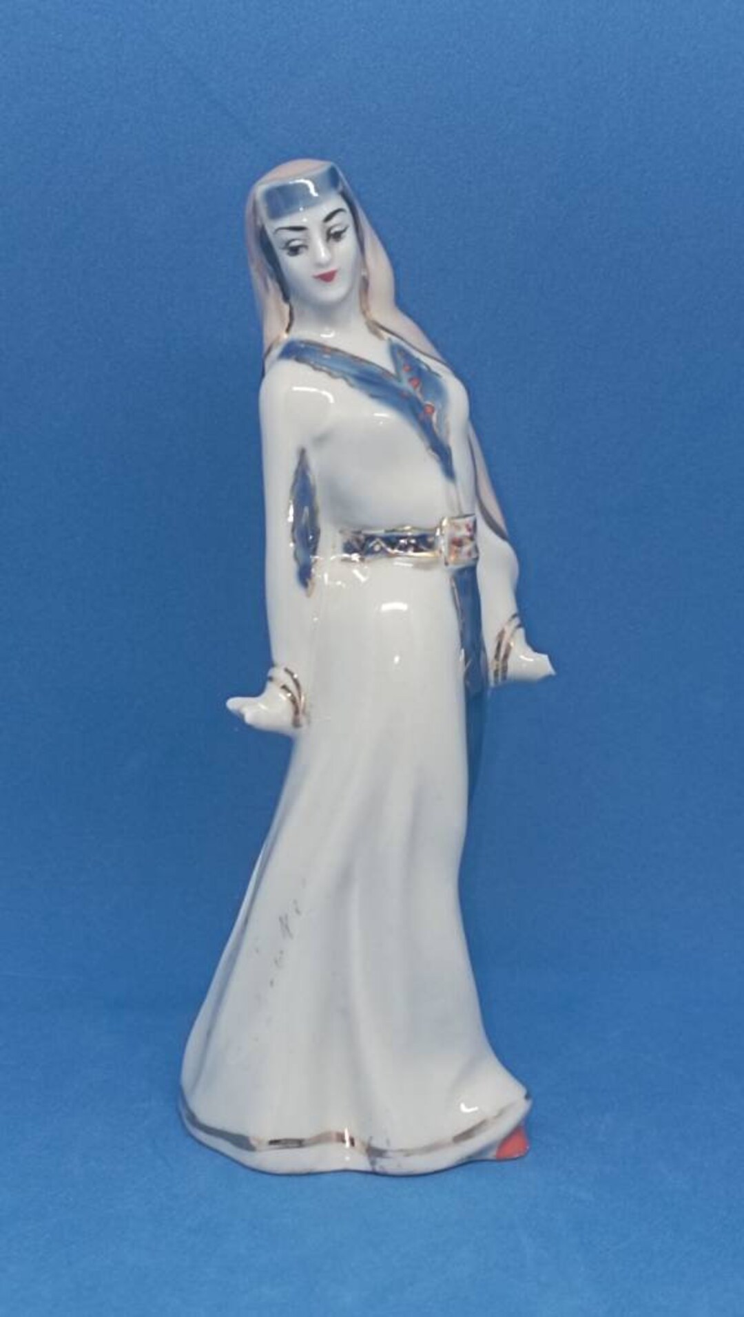 Rare Porcelain Statuette dancing Etsy