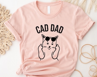 Cat Dad T-Shirt, Cat Lover Shirt, Funny Cat Tee, Cat Father, Cat Dad, Cat Daddy Shirt, Animal Lover Gift, Gift from the Cat, Cat Dad Gift