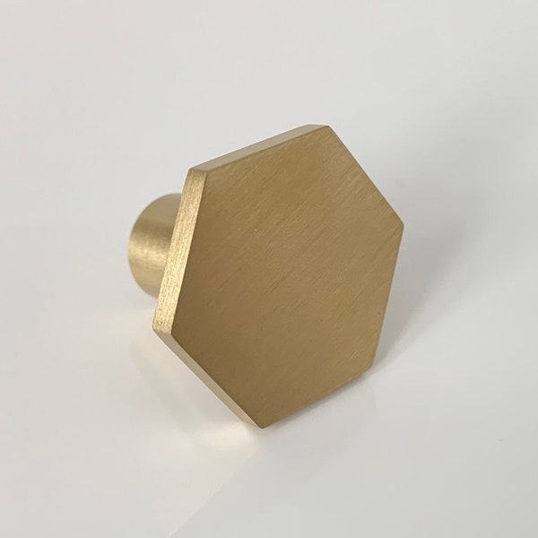 Hexagon Drawer Pulls Etsy UK