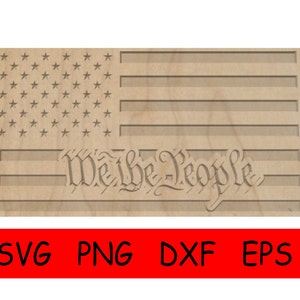 We The People Flag SVG