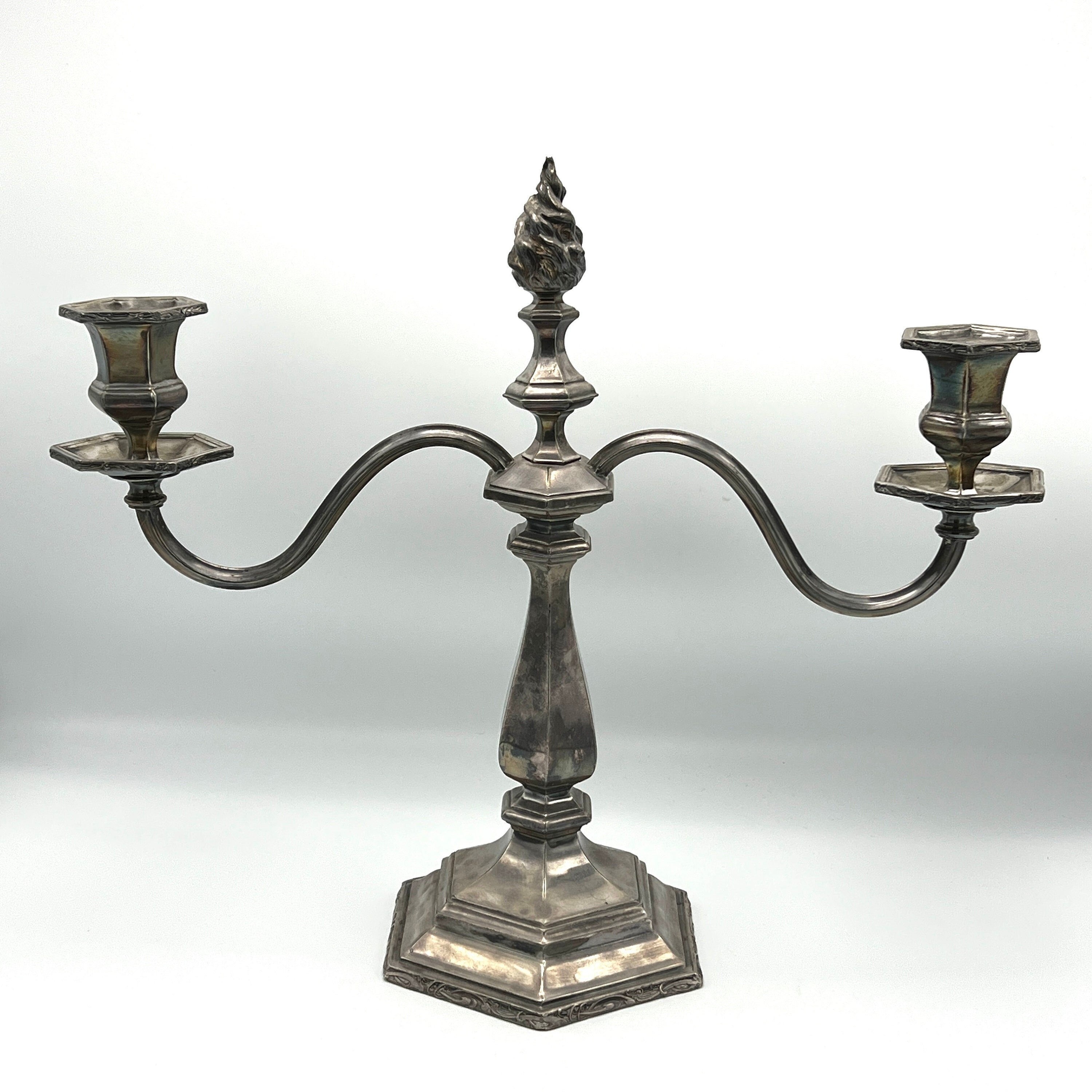 Victorian 1800's Reed and Barton Candelabra Candlestick Holder - Etsy