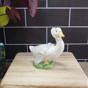 1989 Royal Albert Beatrix Potter &quot;Rebeccah Puddle-Duck&quot; Porcelain Figurine | Beatrix Potter Collector Gifts Nursery Decor Gifts Baby Shower