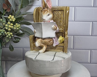 Vtg Schmid Beatrix Potter Music Box 