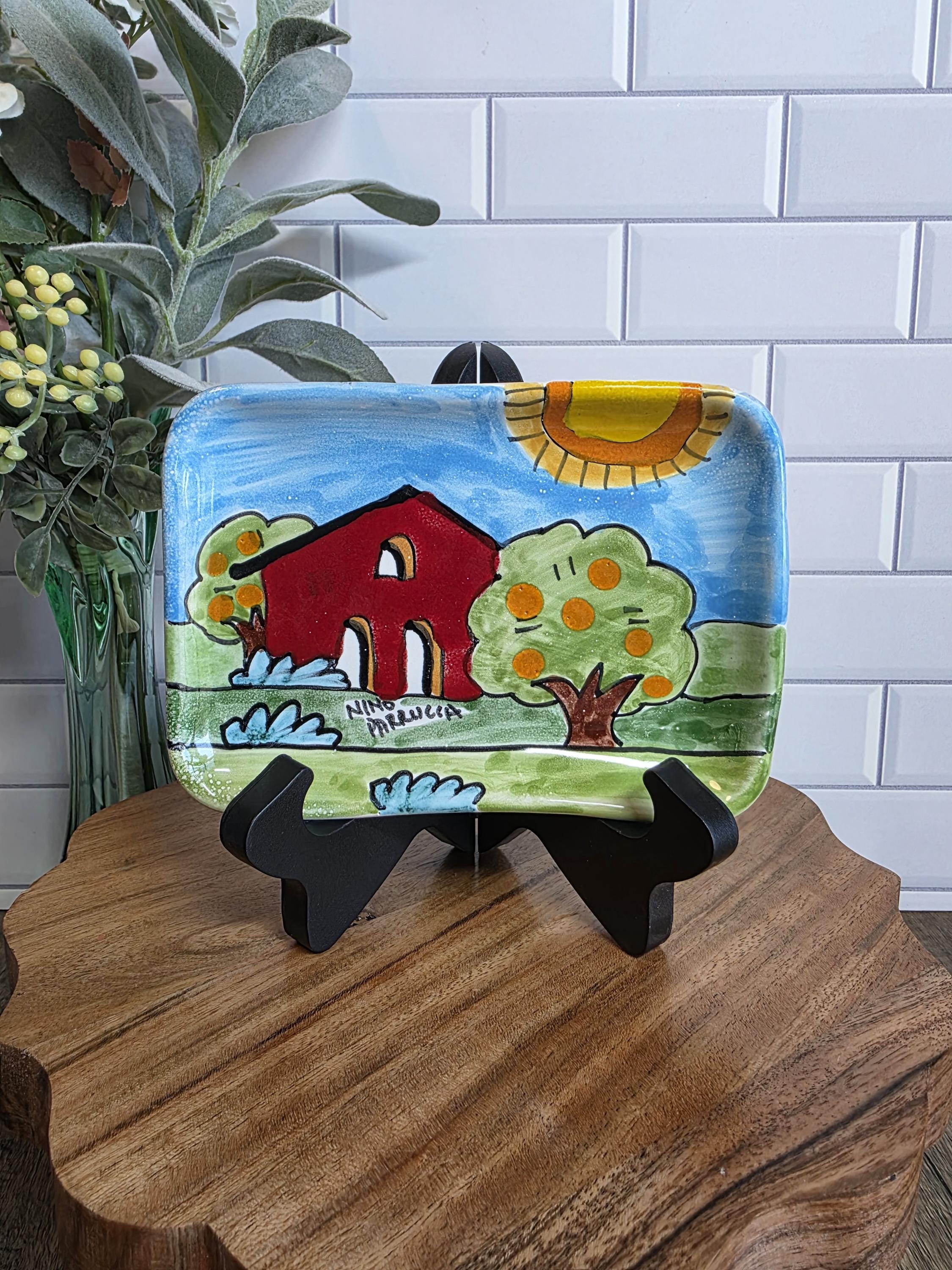 Vintage Nino Parrucca Trinket Dishes, Choice of Hand-painted