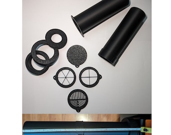 ZWO SeeStar S50Telescope Light Block Dew 140mm, Slot Filter Holder for 2" 1.25" inch (M48, M28.5), Cap Cover Spike Diffraction Bahtinov Mask