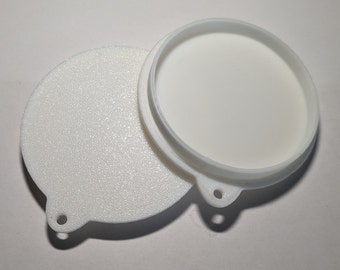 ZWO Seestar S50 White Dust Cover Cap 3D print in PLA Plus