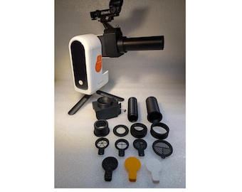 PETG _ ZWO Seestar S30 Smart Telescope Versatile Dew Accessory Filter Holder 2" 1.25", Solar, TPU Cap Cover, Bahtinov, Diffraction Spike.