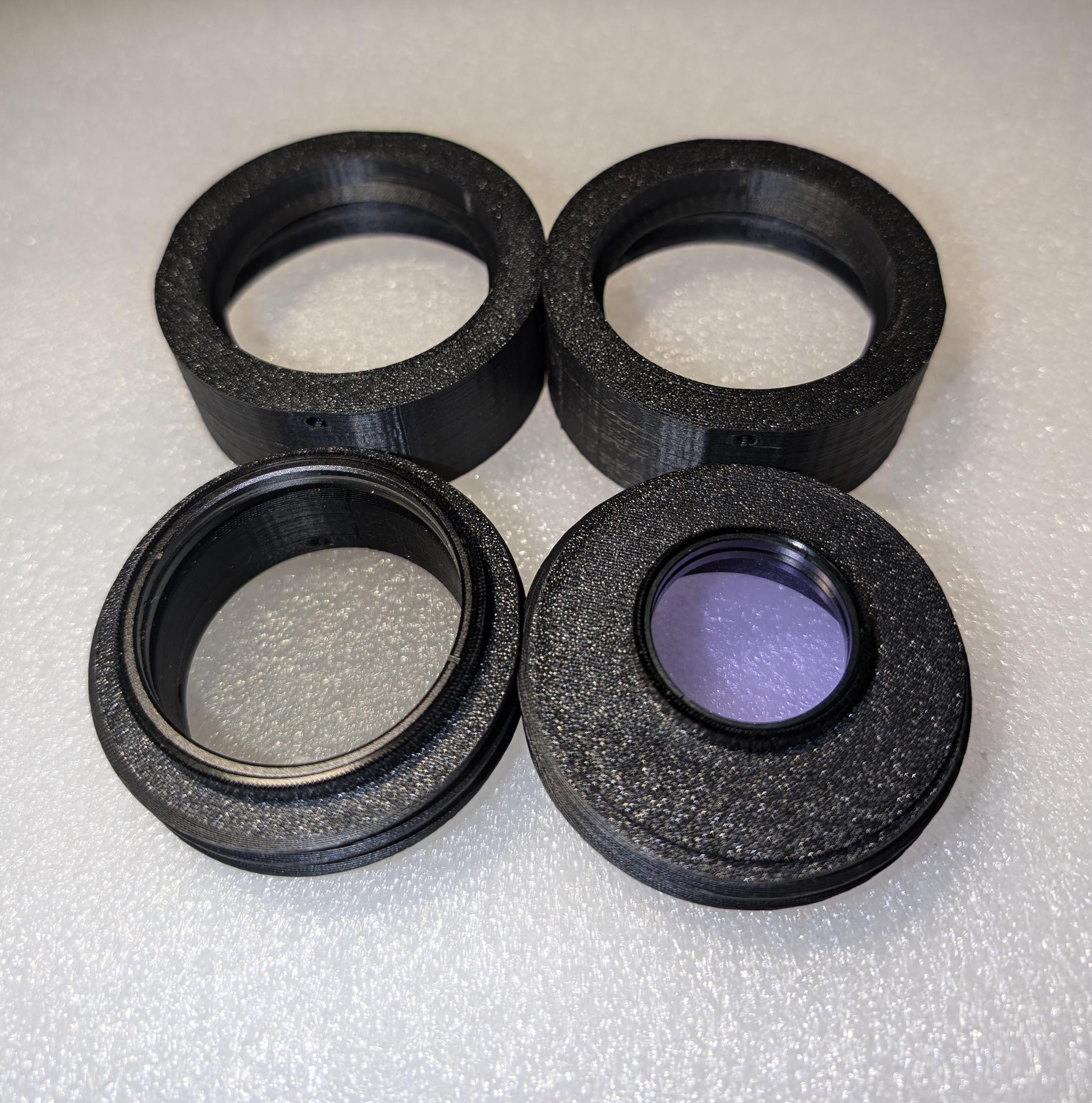 M28 3pl PETG _ ZWO Seestar S50 Smart Telescope Filter Holder for 2