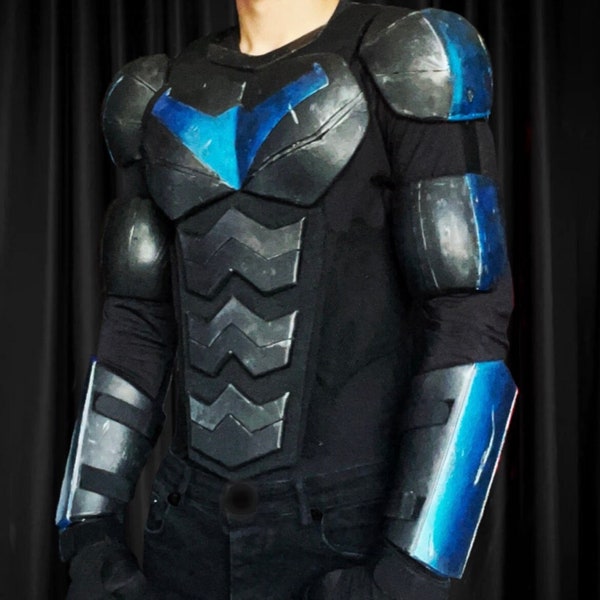 Nightwing Upper Armored Cosplay DIGITAL TEMPLATE