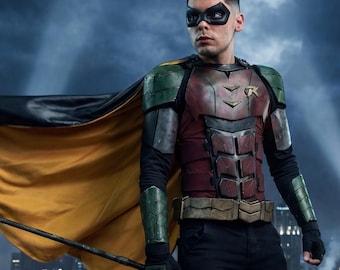Robin Cosplay Armor and Cape DIGITAL TEMPLATES 2.0