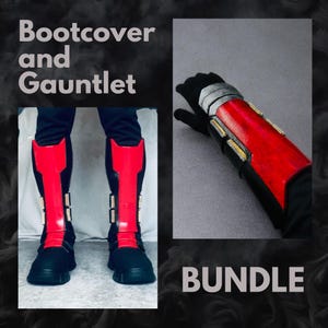 Cosplay Bootcover and Gauntlet Bundle (DIGITAL FILE)