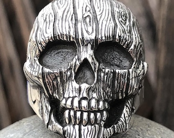 Vintage Skull Ring | Gothic Fashion | Sterling Silver Jewelry