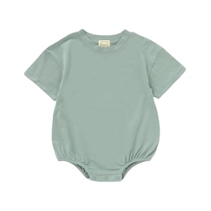 ROMP Bubble Romper - Bay | Gender Neutral Unisex Baby Girl Baby Boy Toddler Baby Clothes Baby Romper Soft Organic Cotton Bubble Romper