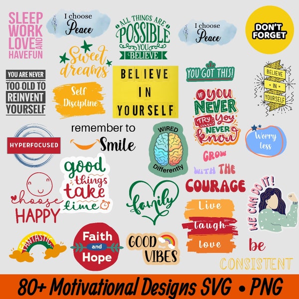 Motivational svg | Motivational svg bundle hand lettered | Motivational svg | Motivatesvg | Motivational shirt | Motivational