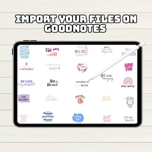 Self Care Digital Stickers – 200+ PNG Graphics for Goodnotes - Etsy