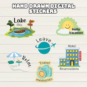 Travel Stickers Collection, Adventure-themed Labels, Wanderlust Sticker Pack, Vacation Memories Visuals, Explore the World Stickers, Destination Icon Labels, Travel Planner Stickers, Jetsetter Graphics, Road Trip Sticker Set, Passport Stamp Labels,