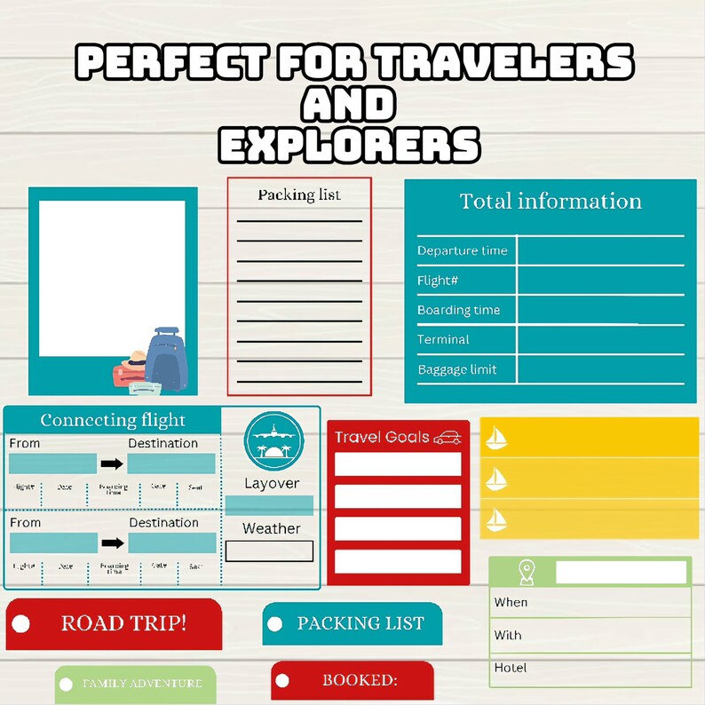 Travel Stickers Collection, Adventure-themed Labels, Wanderlust Sticker Pack, Vacation Memories Visuals, Explore the World Stickers, Destination Icon Labels, Travel Planner Stickers, Jetsetter Graphics, Road Trip Sticker Set, Passport Stamp Labels,